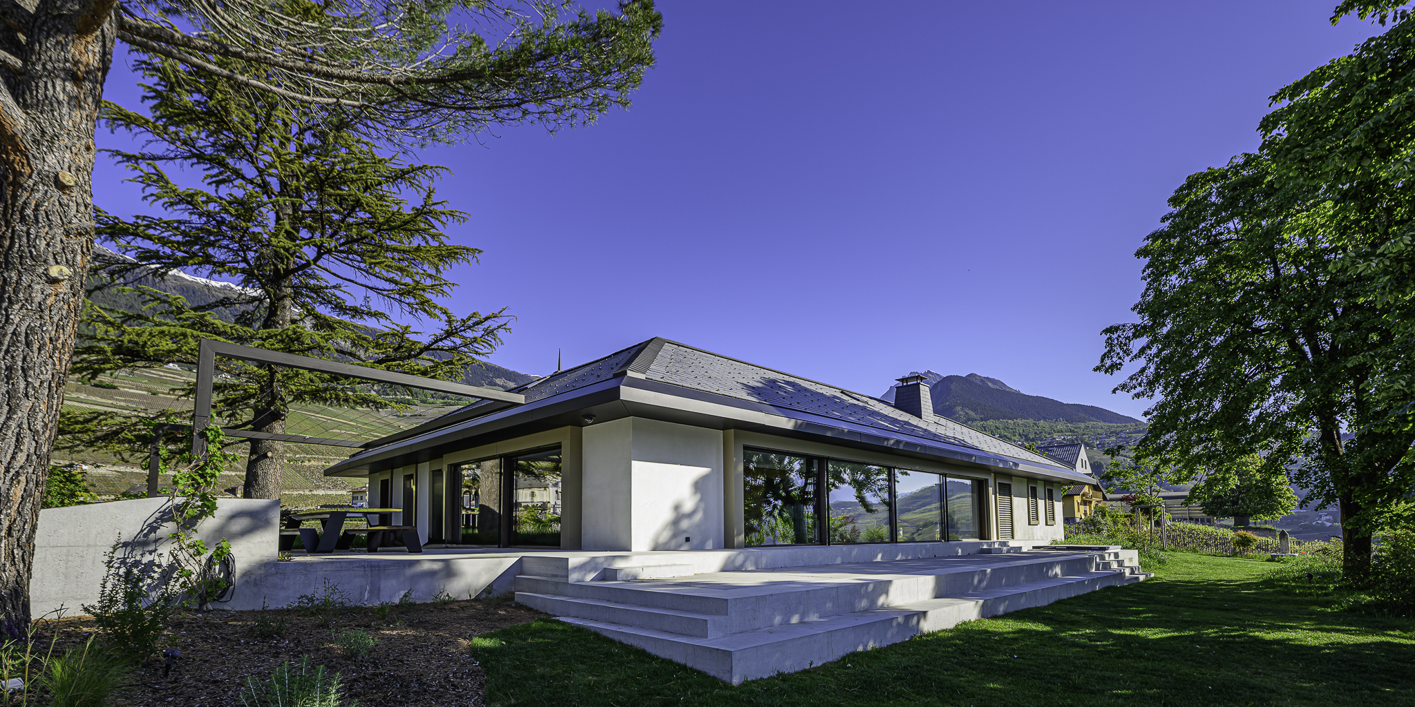 villa valais central